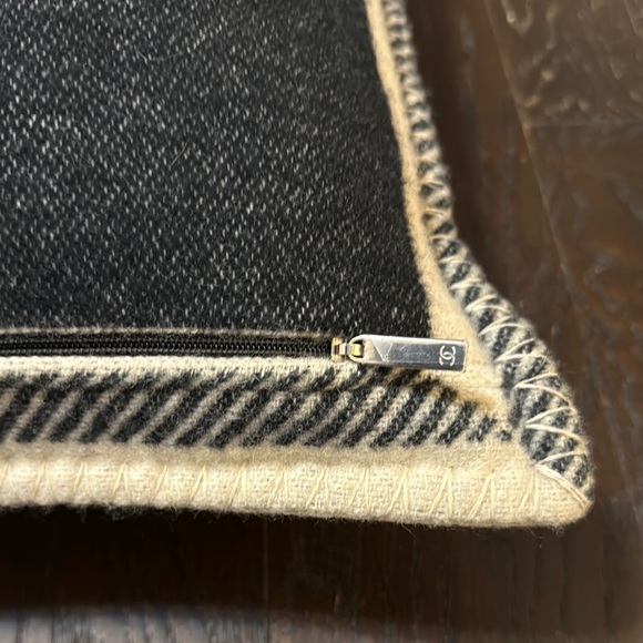 Chanel Black and Beige Pillow - Picture 3 of 10